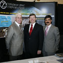 Mineral Exploration Roundup. Photos by © 2009 Alan Katowitz‏.: Canadian Zinc Corporation: John F. Kearney Chairman and President; John K. Kocela Corporate Communications; Chris Reeves Operations Assistant;