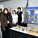 Mineral Exploration Roundup. Photos by © 2009 Alan Katowitz‏.: Peregrine Diamonds: Brooke Clements President; Hugo Grenon Project Manager; Lacey Kelly Investor Relations Assistant;