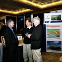 Mineral Exploration Roundup. Photos by © 2009 Alan Katowitz‏  : Xstrata and Donner Metals: Robin Adair VP Exploration; Harvey Keats Chief Executive Officer; Andrea Magee Investor Relations;